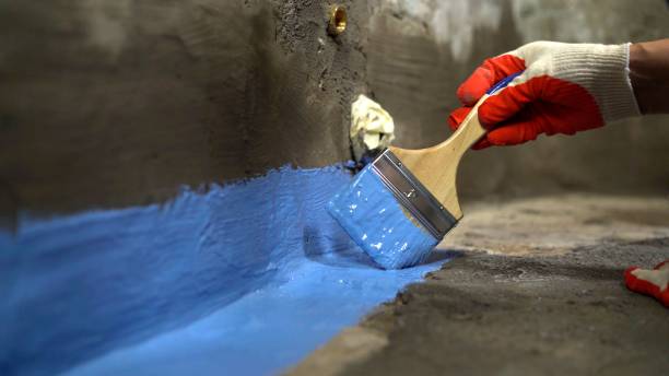Commercial Wet Basement Repair project at a Delphos, OH business property by SJ Waterproofing Pros
